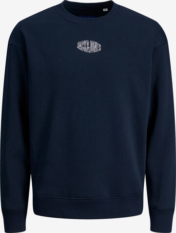 Felpa 'World' di JACK & JONES in blu: frontale