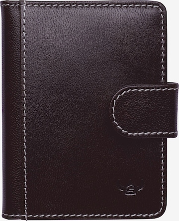 GOLDEN HEAD Case 'Bari' in Brown: front