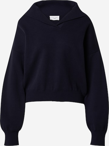 ABOUT YOU x Toni Garrn Sweater 'Carmen' in Blue: front