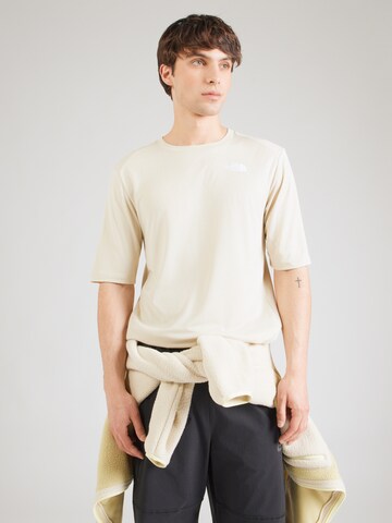 THE NORTH FACE Funkcionalna majica 'SHADOW' | siva barva: sprednja stran