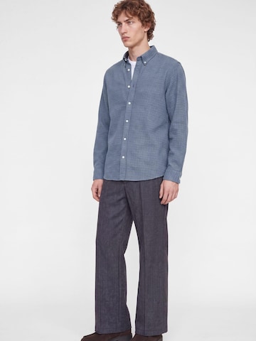 JACK & JONES Regular Fit Hemd 'Stanley' in Blau