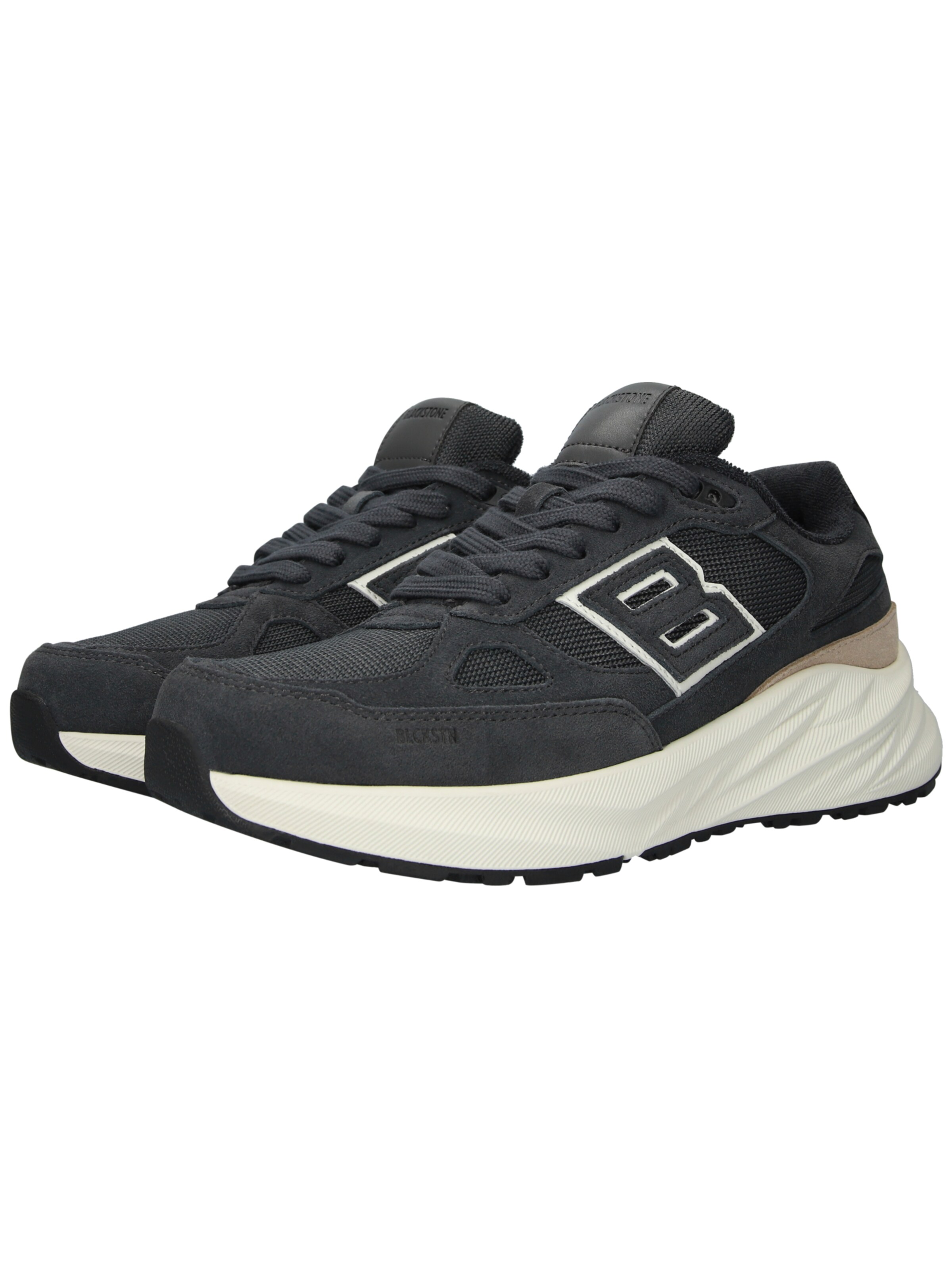 BLACKSTONE Sneakers laag 'Flint Moss DG531' in Blauw