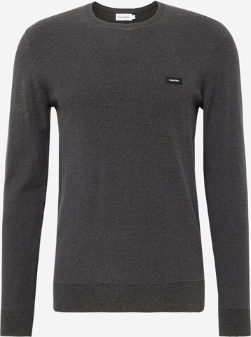 Calvin Klein - Jersey en gris: frente