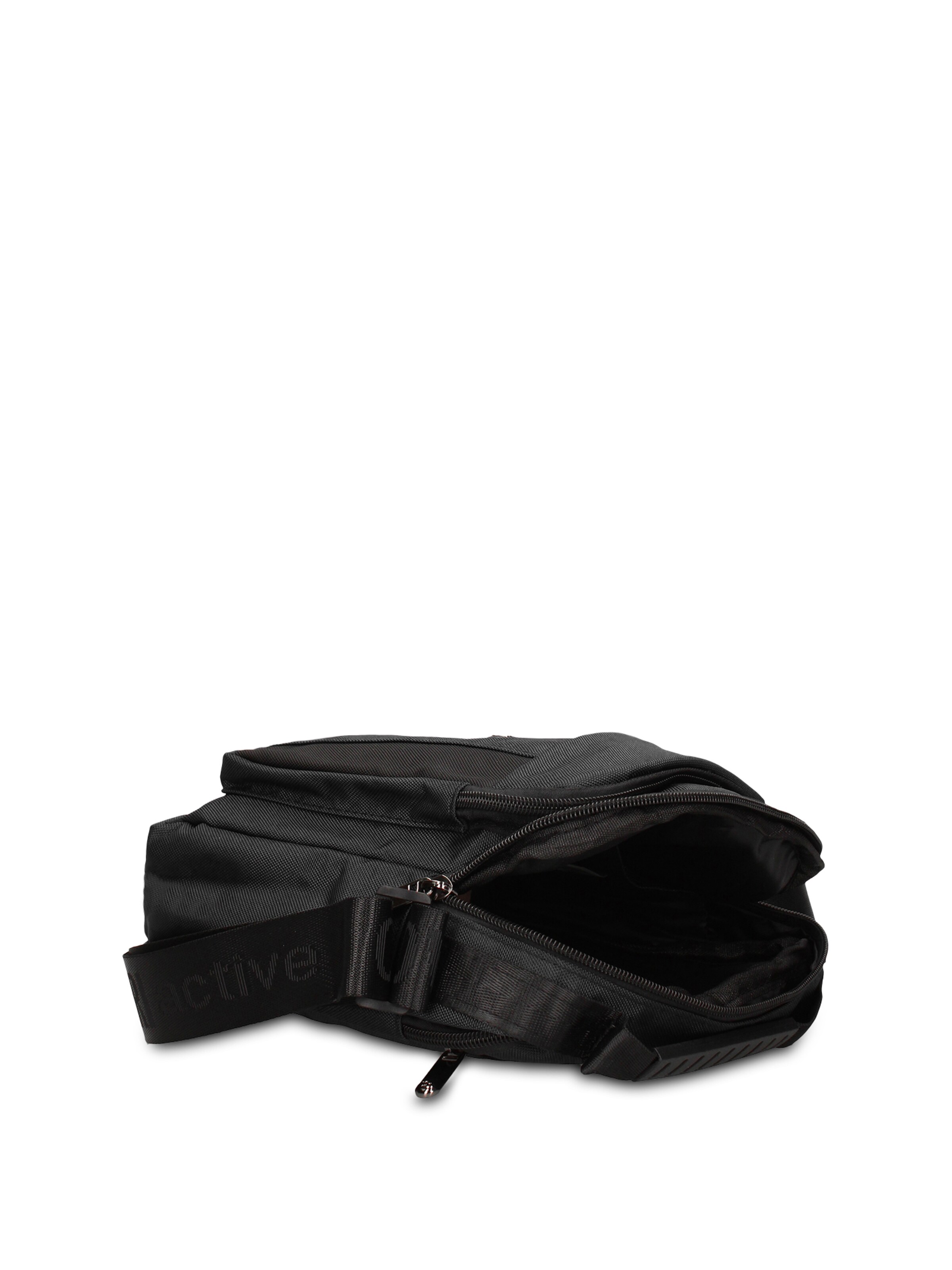 Borsa a tracolla 'Borsa a Tracolla Uomo Vegan Leather con Zip' di Coveri Collection in nero