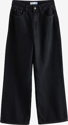 juoda Next Plačios klešnės Džinsai: priekis