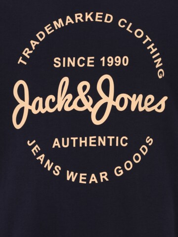 Jack & Jones Plus - Sweatshirt 'FOREST' em azul