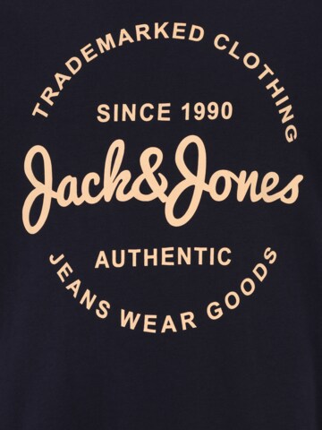 Jack & Jones Plus Sweatshirt 'FOREST' i blå