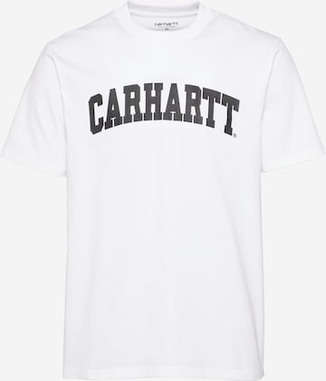 Carhartt WIP - Camisa 'University' em branco: frente