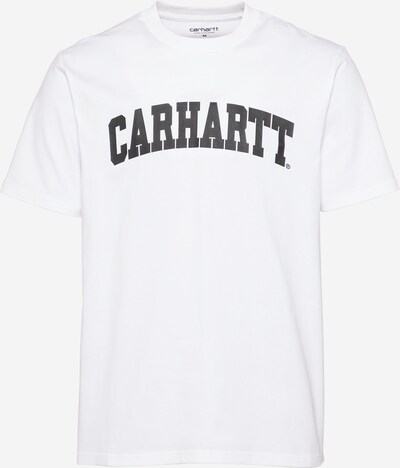 Tricou 'University' Carhartt WIP pe negru / alb murdar, Vizualizare produs