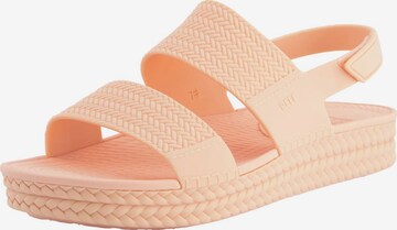 REEF Beach & Pool Shoes 'Water Vista' in Orange: front