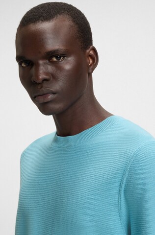 BOSS Sweater ' Ianni ' in Blue