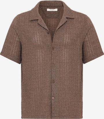 Antioch Рубашка в Коричневый: спереди