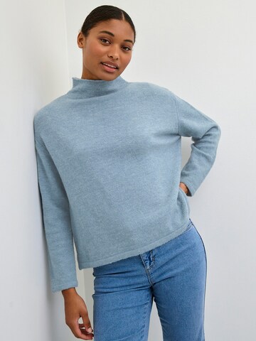 Kaffe Pullover 'Anika' i blå: forside