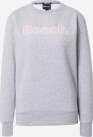 BENCH Sweatshirt 'Raina' in mottled grey / Rose / White, Item view
