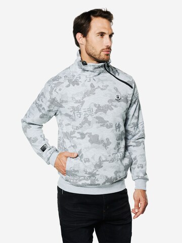 Felpa di KOROSHI in grigio