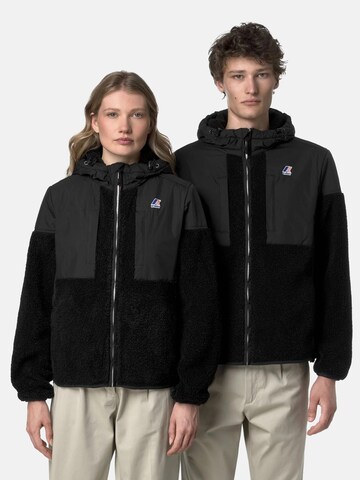 K-Way Winterjacke 'SAMSON 4.0 ORSETTO - K5122SW'‌‌‌‌‌‌‌‌ in Schwarz