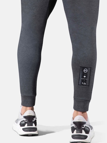 MOROTAI Slimfit Sporthose 'CORPORATE' in Grau