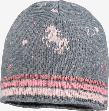 MAXIMO Beanie in Grey: front