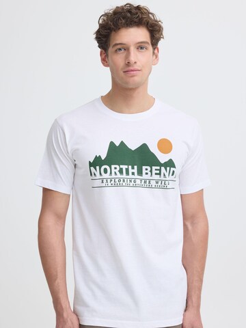 North Bend Shirt ' NBCash ' in Wit: voorkant