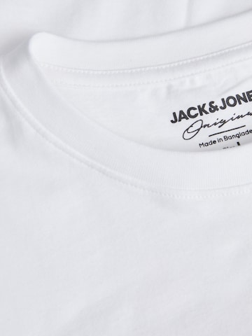 Tricou 'LAFAYETTE' de la JACK & JONES pe alb