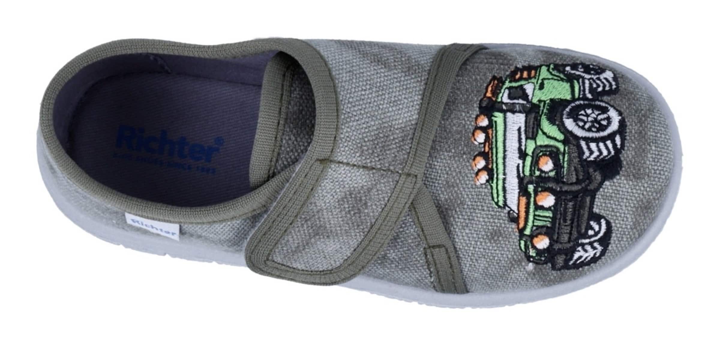 Richter Schuhe Slippers in Green