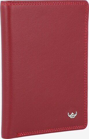 GOLDEN HEAD Wallet 'Polo' in Red