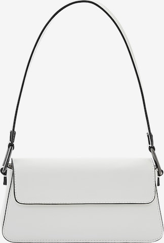 Sac bandoulière Pull&Bear en blanc : devant