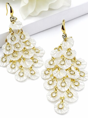 AVANT-GARDE PARIS Earrings in White