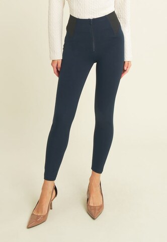 Freddy Skinny Jeggings in Blue: front