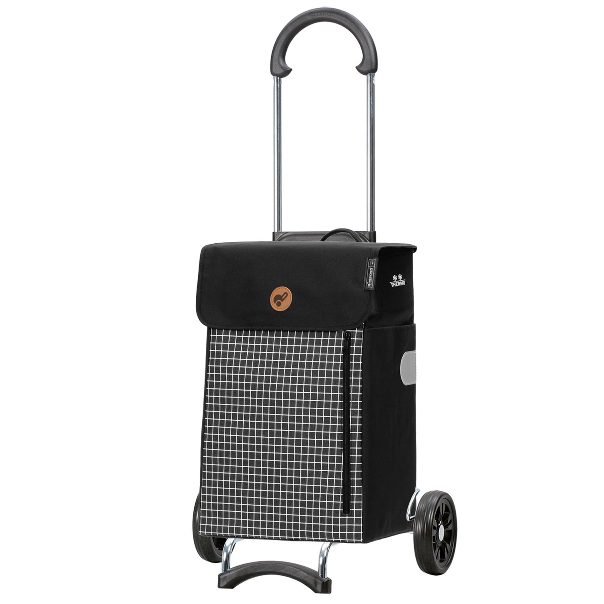 Andersen Shopper Trolley in Schwarz: Vorderseite