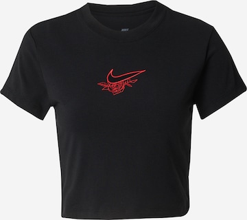 T-shirt 'VDAY' Nike Sportswear en noir : devant