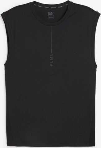 PUMA Performance Shirt 'Yogini Lite' in Black: front