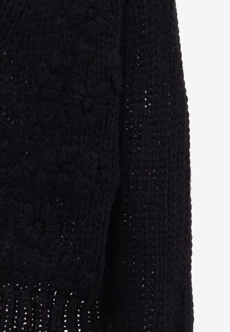 ebeeza Knit Cardigan in Black