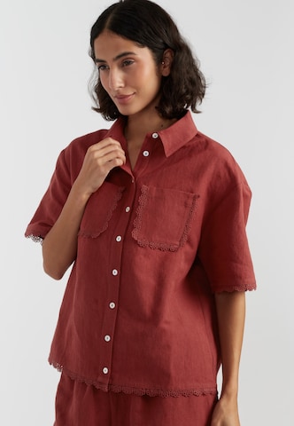 Chinti & Parker Bluse i rød: forside
