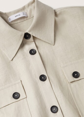 Abito camicia 'Pepper' di MANGO in beige