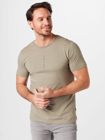 !Solid Shirt 'Braydon' in Grey: front