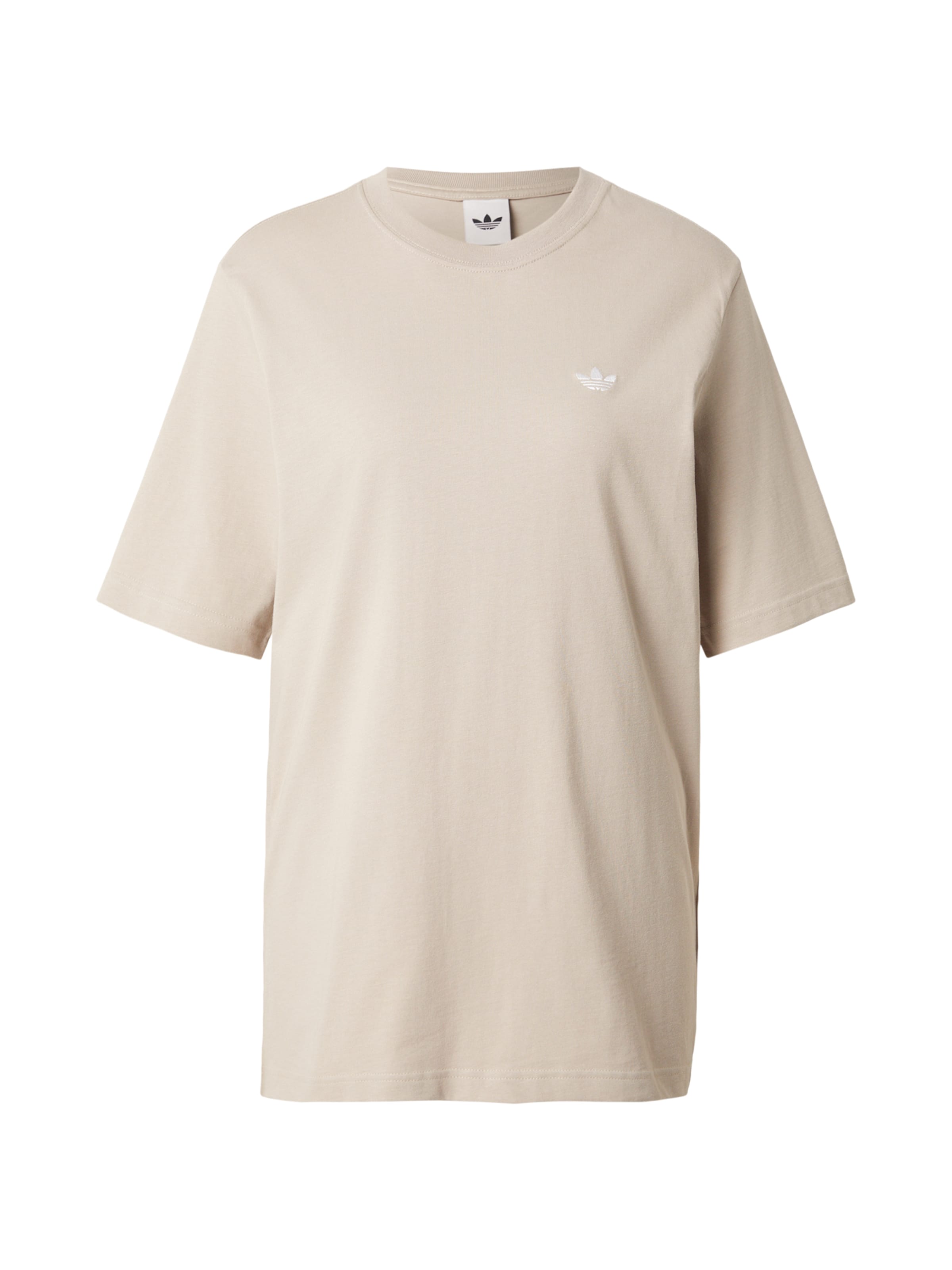 ADIDAS ORIGINALS T-shirt 'ESS' en L en beige, Vue avec produit