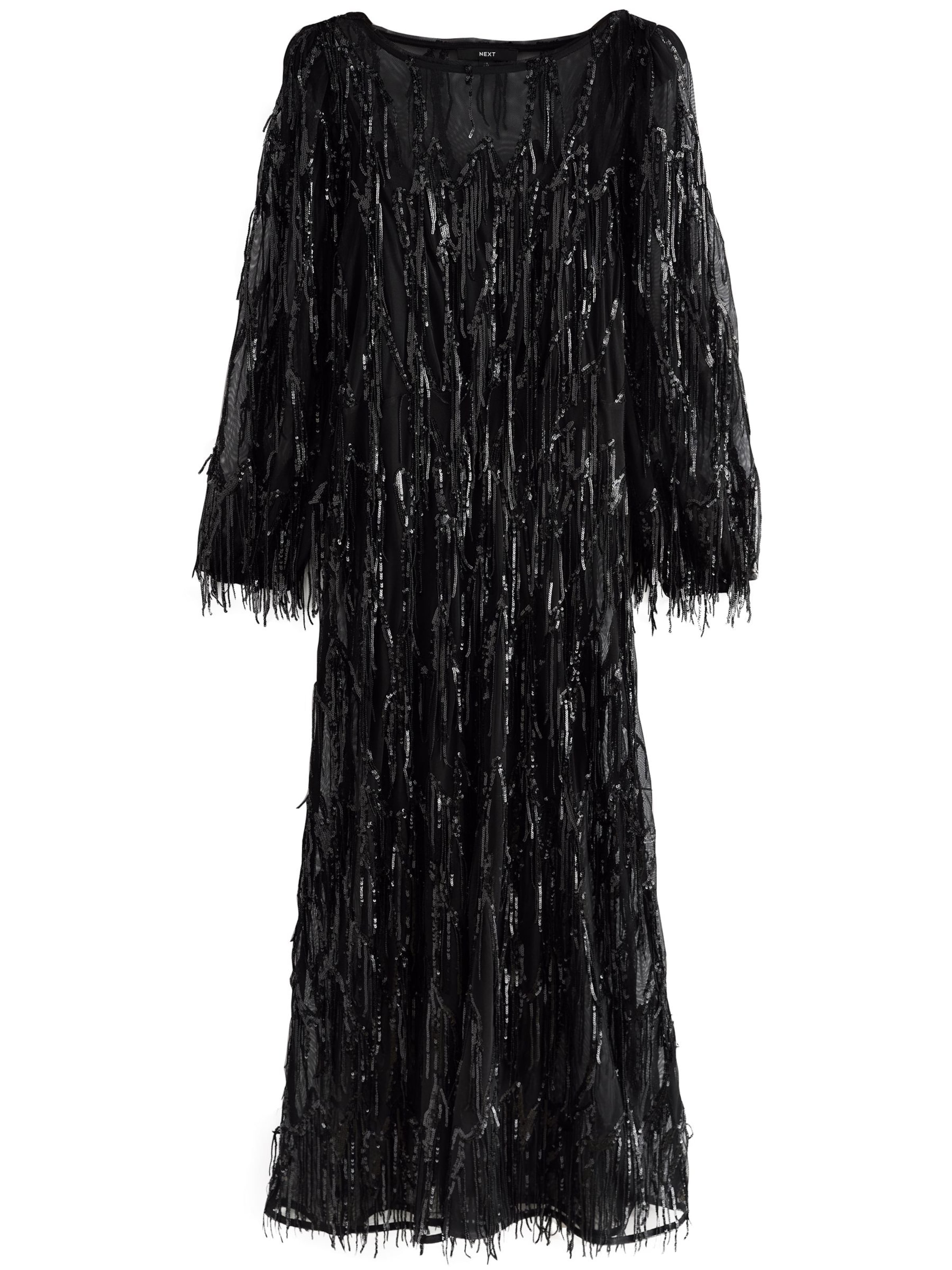 Next Robe de soirée en noir, Vue avec produit