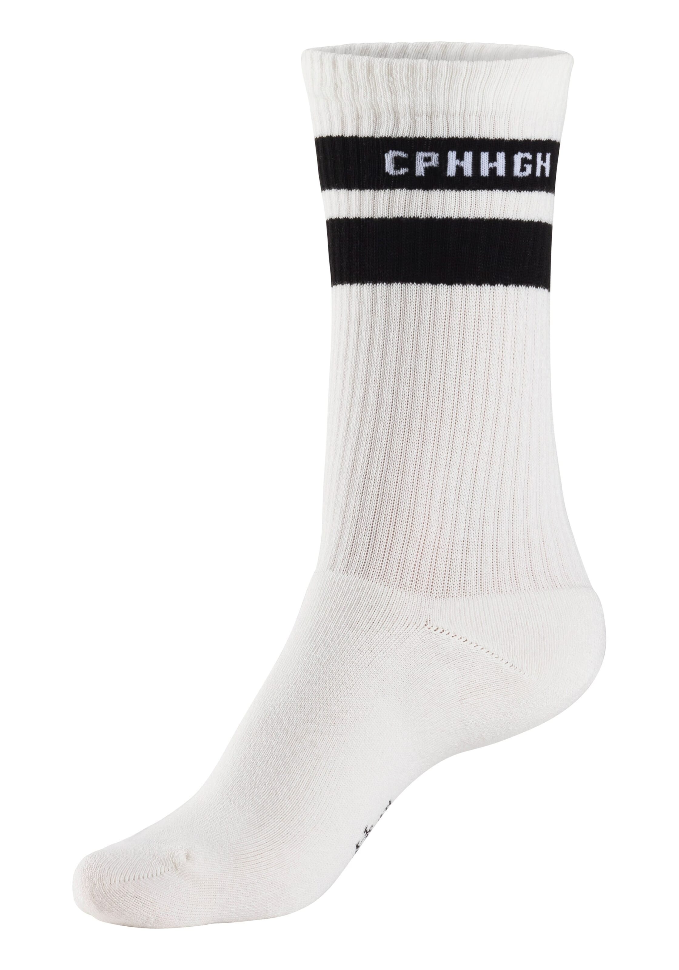 Copenhagen Studios Socken in schwarz / weiß, Produktansicht