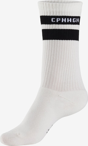 Copenhagen Studios Socken in Weiß: Vorderseite