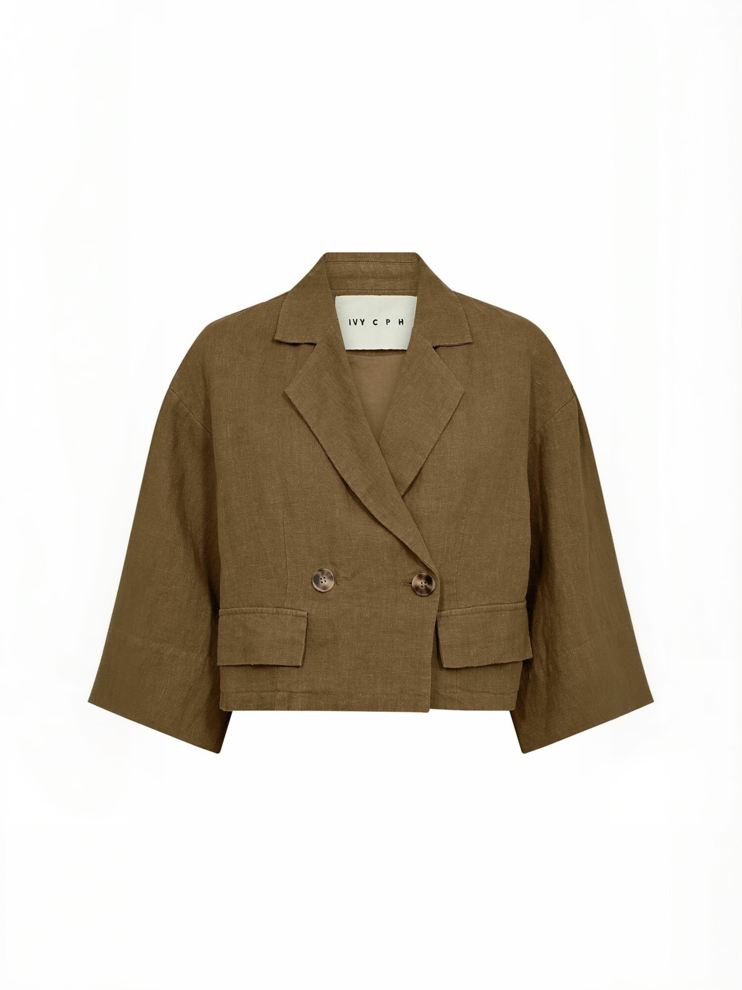 Ivy Copenhagen Blazer ' IVY-Violet ' in 34 in Sand, Item view