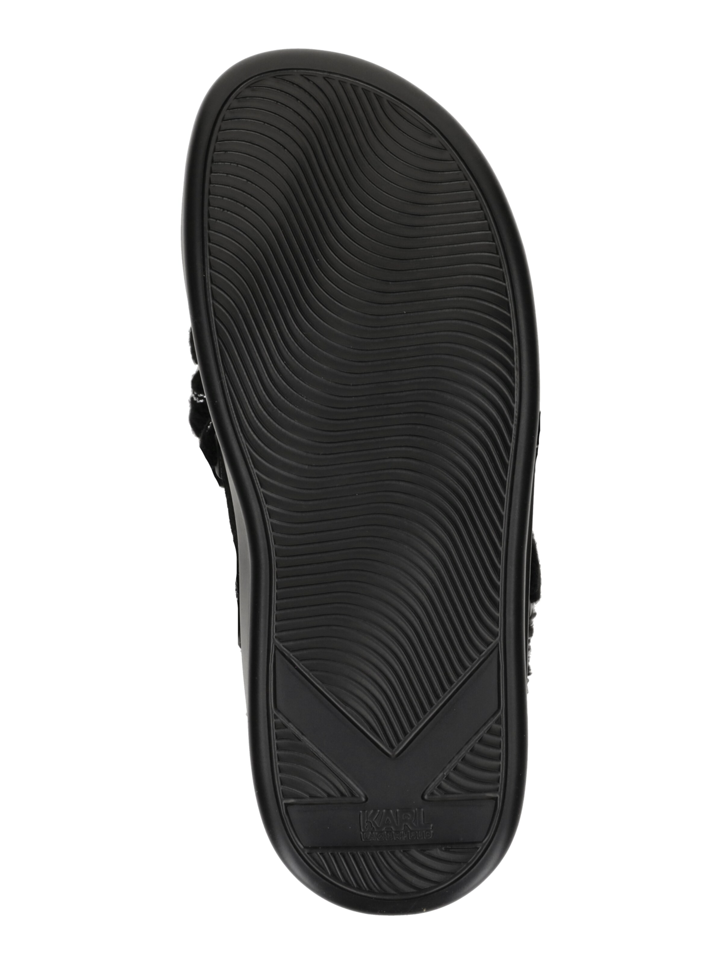 Bottines à lacets Karl Lagerfeld en noir