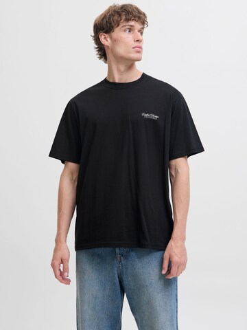 Maglietta di JACK & JONES in nero: frontale