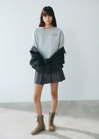 MANGO TEEN Boots 'Boxeo' in Brown