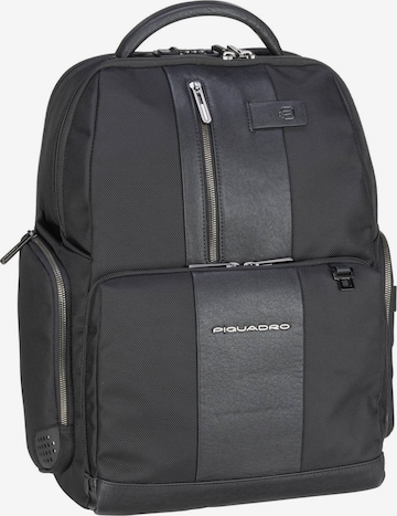 Piquadro Laptoprucksack in Schwarz: predná strana