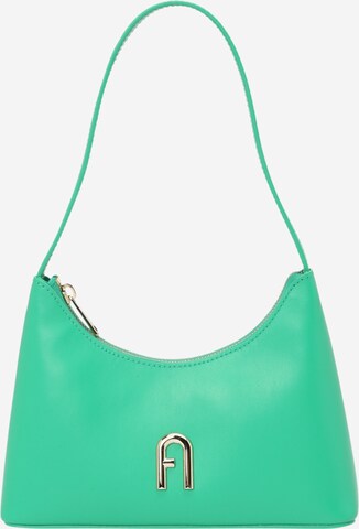 FURLA - Mala de ombro 'DIAMANTE' em verde