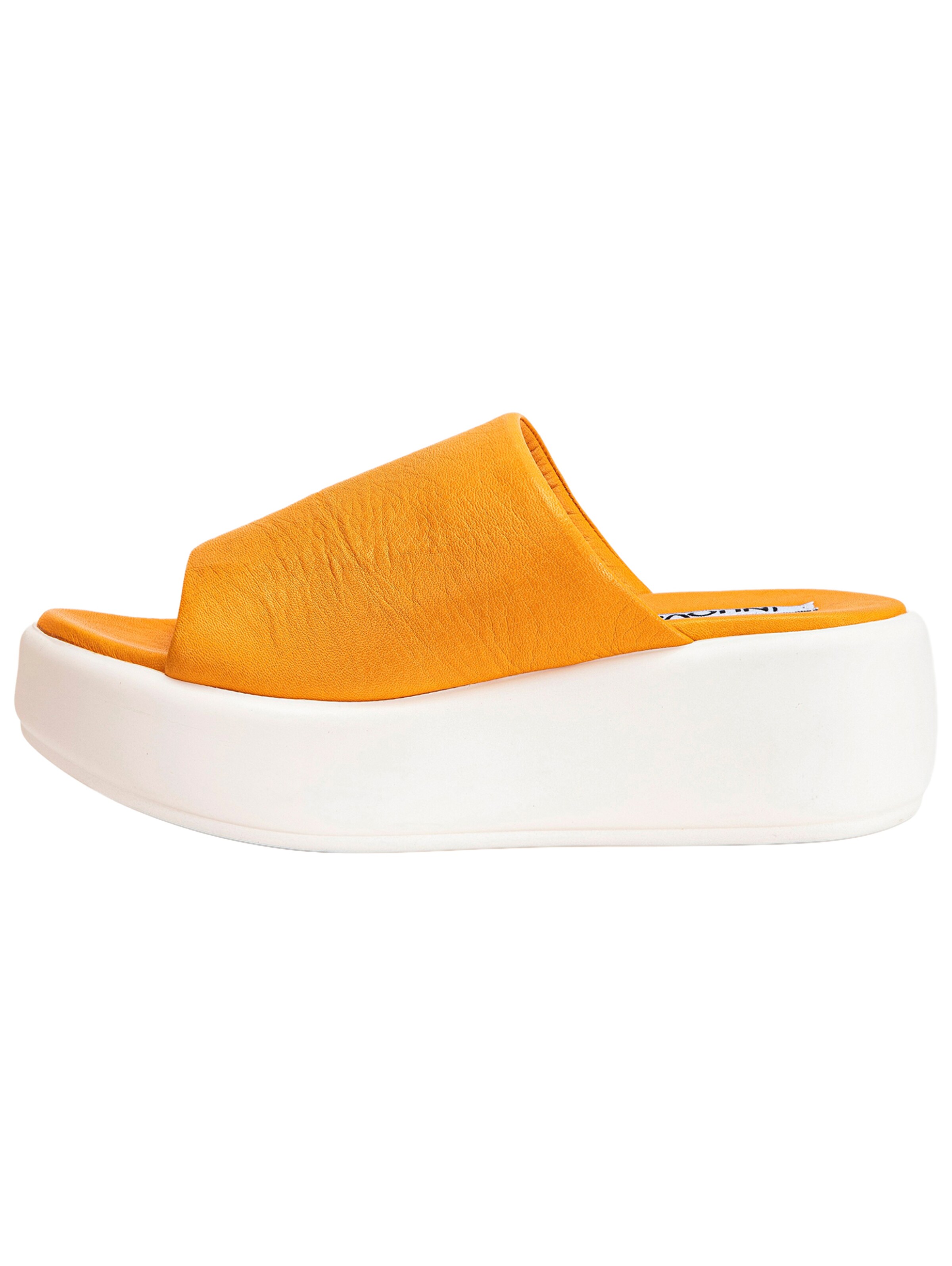 Frauen Sandalen INUOVO Pantolette in Orange - EF59553 Frauen Sandalen INUOVO Pantolette in Orange - EF59553