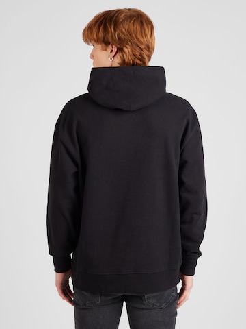 Tommy Jeans Sweatshirt in Schwarz