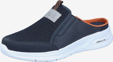 Rieker Clogs 'Clogs' in Blue: front