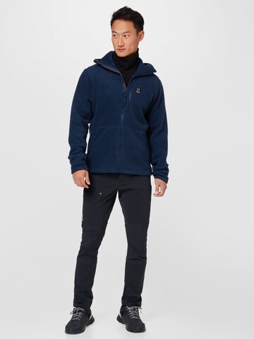 Veste en polaire fonctionnelle 'Pile' Haglöfs en bleu